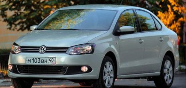 Volkswagen Polo sedan спереди