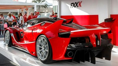 Ferrari представила 1050-сильный гибрид fxx k