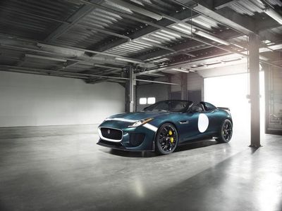 Jaguar рассекретил серийный родстер f-type project 7