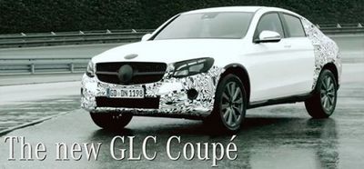Mercedes показал кроссовер glc coupe на видео - «автоновости»