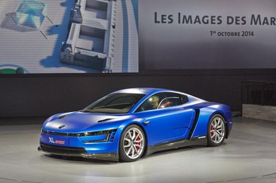 Париж 2014: volkswagen показал 2-цилиндровый спорткар xl sport
